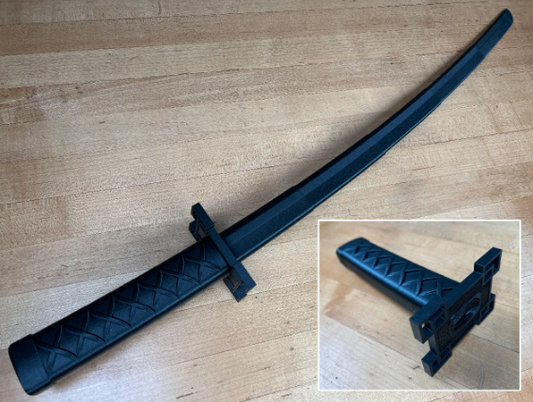 Collapsing Katana Sword